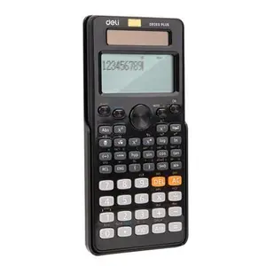 Deli ED82ES Memory functions, multi-line display Scientific Calculator - 252 Functions